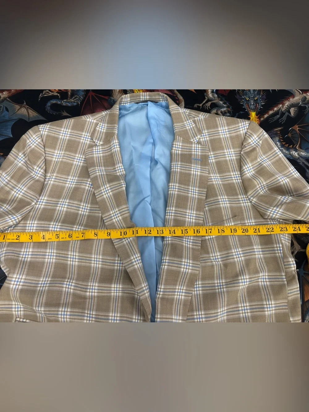 Tom James Royal Classic Collection Bespoke Sport Coat, 48R *see measurements*